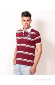 Club York Red Polo T Shirt